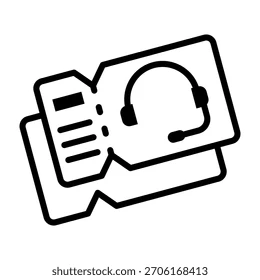 support-ticket-icon-mixed-style-260nw-2706168413